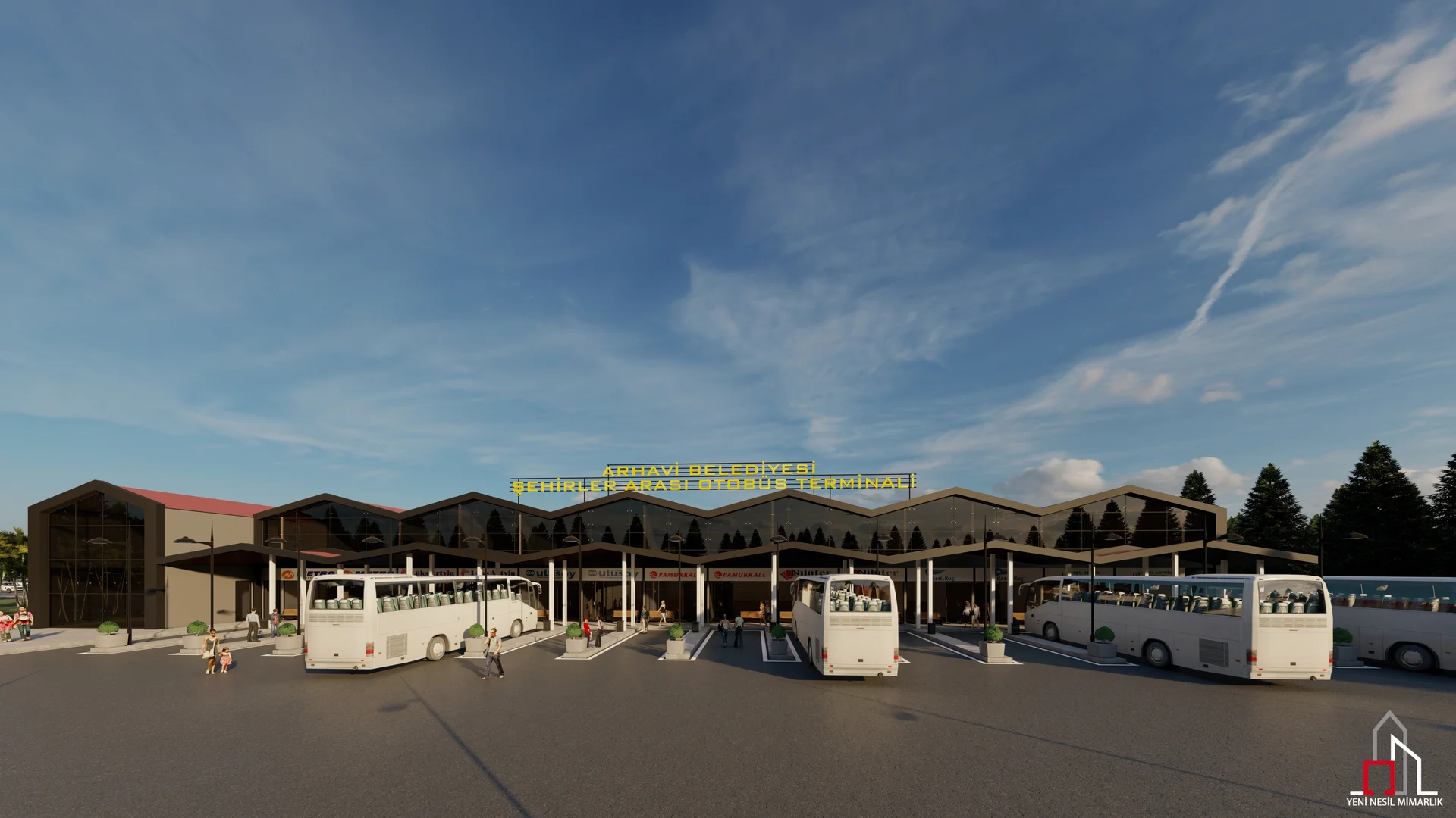 2021 ARHAVİ ŞEHİRLER ARASI OTOBÜS TERMİNALİ